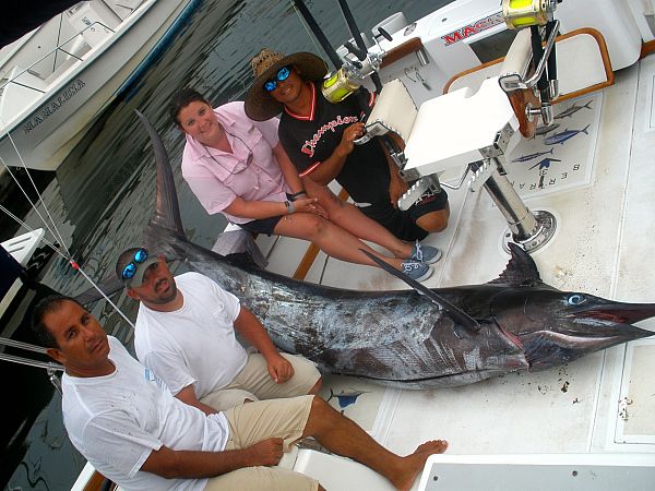  Black Marlin 475 lbs at Corbeteña or The Rock on Magnifico
