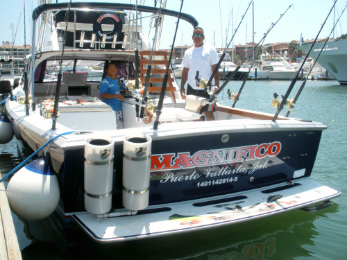 Magnifico, Tuna Tubes, Fighting chair, Top Notch Tackle and Equip. 