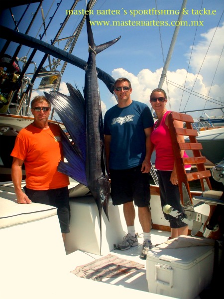  Sailfish on Magnifico,Cabo Corrientes, Rod Hewitt, Jason & Melissa Reiner