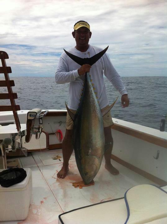 12 14 2012 Magnifico 125 lb Yellowfin Tuna