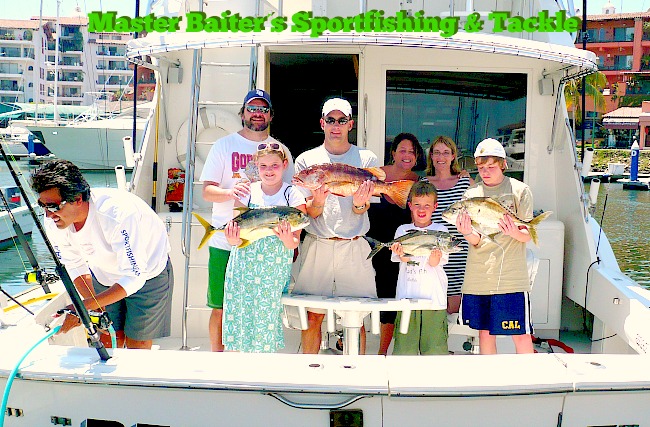 Fun for the whole family with smaller fish in the bay!