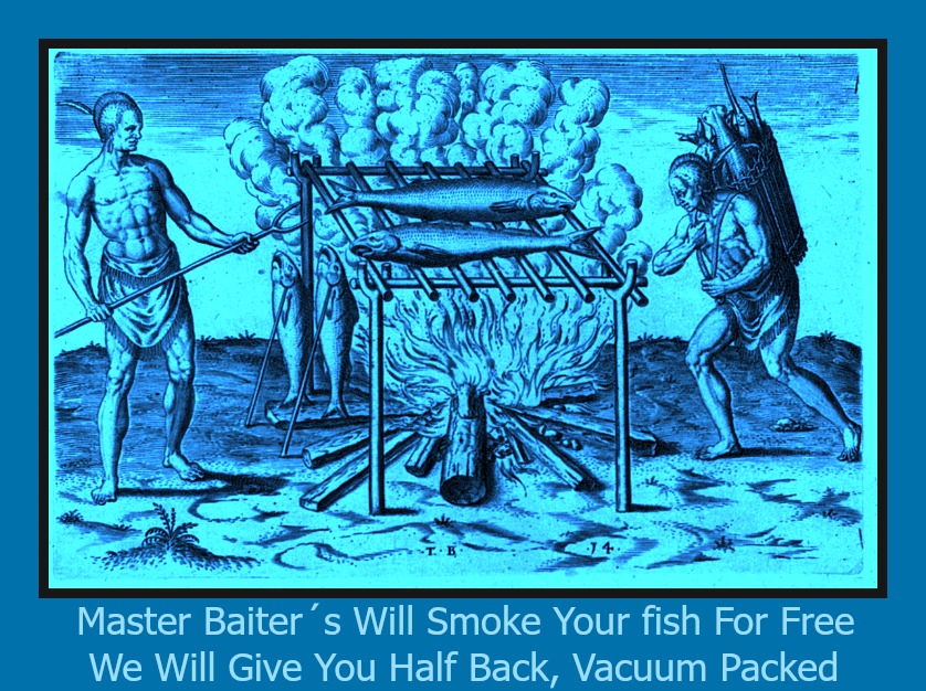 Smoke Your Fish 6 Framed With Text